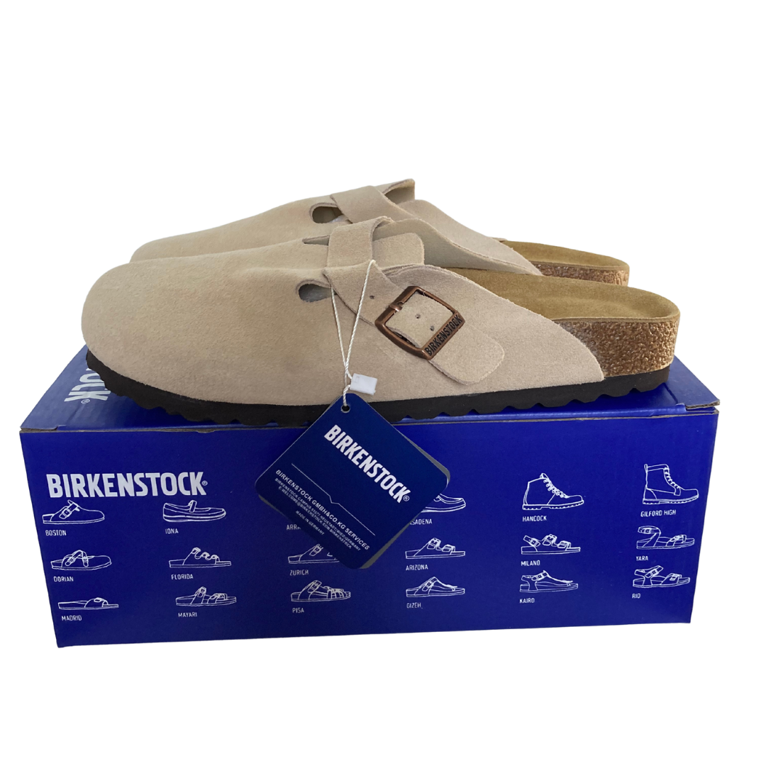 Birkenstock Boston Mocha – Soft Footbed
