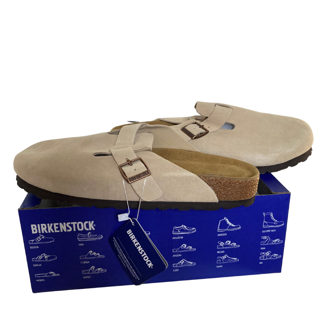 Birkenstock Boston Mocha – Soft Footbed